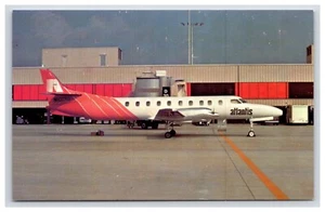 Postkarte: Flugzeug: Atlantis Airlines (#1), Swearingen Metro II - Unpostet - Bild 1 von 2