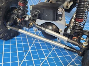 Front Steering Mount Kit for Tamiya 1/10 R/C Toy Toyota Hilux Tundra Ford F350 - Picture 1 of 7