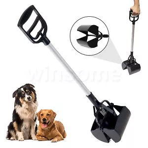 Pickup antisporcizia 28"" manico lungo Jumbo cane gatto Pooper Scooper cacca raccoglitore rifiuti accappatoio - Foto 1 di 7