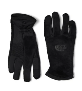 🌸✨. THE NORTH FACE Women's Osito Etip Fleece Gloves Medium  ✨BLACK - Picture 1 of 8