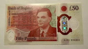 KING CHARLES BANKNOTES FIRST PREFIX CONSECUTIVE SET £50 AJ01 EF - GEF CONDITION - Picture 1 of 2