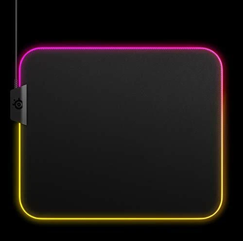 SteelSeries QcK Prism Cloth Mouse Pad da Gioco con Illuminazione RGB a 2 Zone (x - Immagine 1 di 1