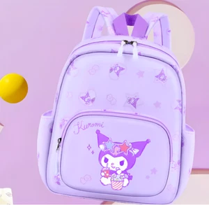 Sanrio Kuromi Backpack for School Trendy Purple Genuine Hello Kitty School Bag - Picture 1 of 17