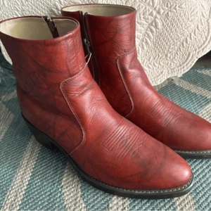Stivali Durango in pelle marrone robusti ed eleganti UOMO LARGHI 10,5 - Foto 1 di 9