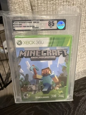 Minecraft Xbox 360 Edition Microsoft Xbox 360 Sealed Neu 85 NM+ Graded - Bild 1 von 4