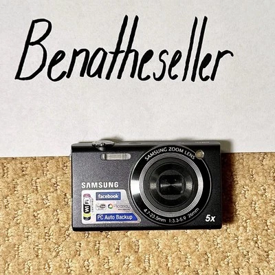 Samsung SH100 14.2MP 5X Optical Zoom Touchscreen Wi-Fi Digital Camera WORKS - Image 1 of 4