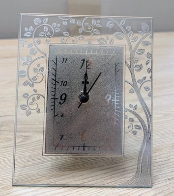 Orologio Vetro E Argento Ottaviani - Immagine 1 di 4