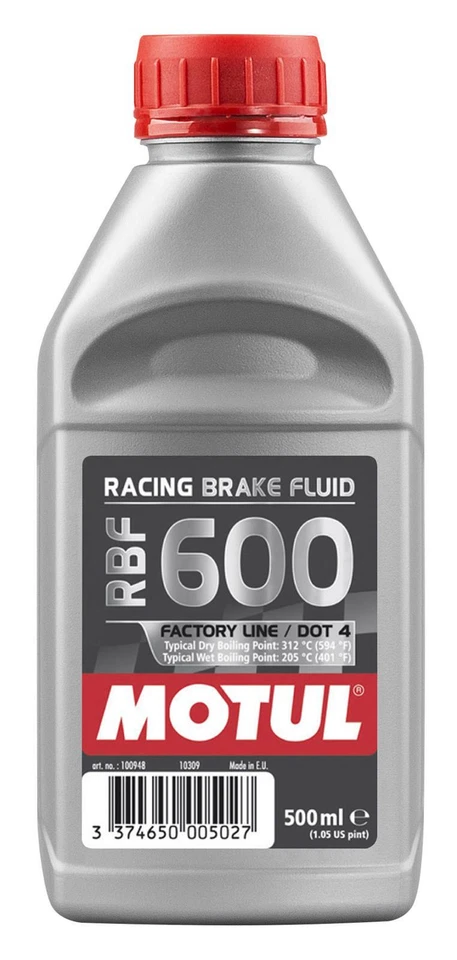 Fluido de freio de corrida Motul RBF 600 FL - 0,5L AM - Totalmente sintético DOT 4 - Imagem 1 de 1