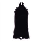 Black 2 Holes 3Ply Truss Rod Cover For Gibson Sg Lp Guitar Lightweight