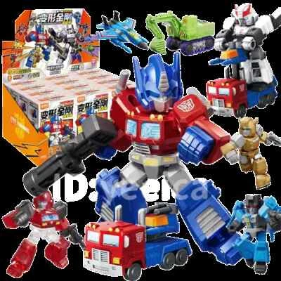Transformers Blokees Action Figure Blind Box Optimus Prime Hidden 1 Or Set - Image 1 of 4
