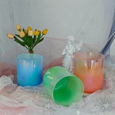 Crystal Soul Alchemy Crystal Singing Bowl Set 3 Customizable 432Hz - Image 1 of 4