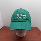 Masters Signed Golf Strap Back Dad Hat 2012 American Needle Autographed Cap