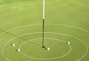 Landing Ring short game targeting system. Includes 6' & 18" Landing Rings - Picture 1 of 4