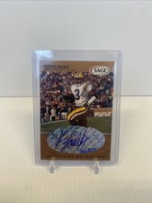 1999 Sage Authentic Autograph Kevin Faulk Autograph /650 LSU Tigers 