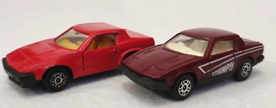 TRIUMPH TR7 MAJORETTE CORGI VINTAGE 1:66 no hot wheels polistil siku mercury toy - Immagine 1 di 4