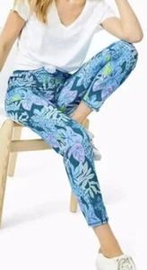 LILLY PULITZER RUN AROUND HOSE ARA BLAU LSF50+ UVP 118$ Neu mit Etikett! Größe S - Bild 1 von 6
