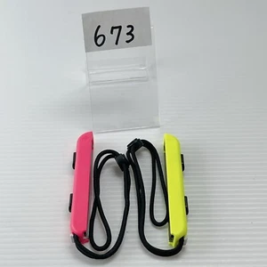 Official Nintendo Switch Joy-Con Controller Strap Neon Yellow and Pink tested - Picture 1 of 11
