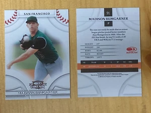MADISON BUMGARNER 2008 DONRUSS THREADS SAN FRANCISCO GIANTS CARD #91 - Picture 1 of 1
