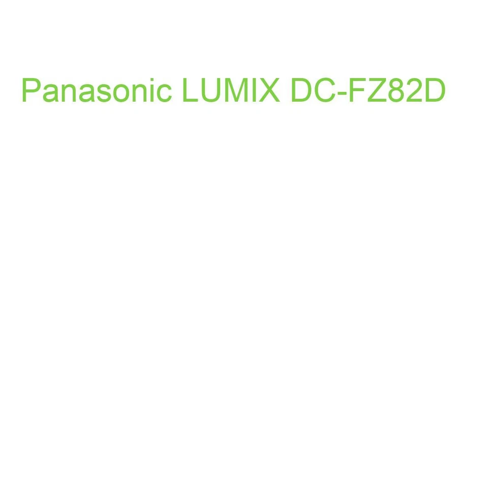 DC-FZ82DE-K Panasonic Lumix DC-FZ 82D Digitalkamera D