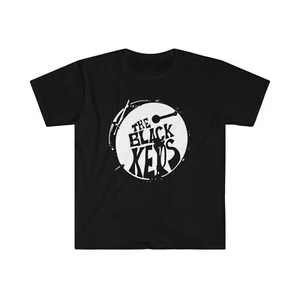 CAMISETA BANDA THE BLACK KEYS LOGOTIPO ROCK GLOW IN THE DARK DISPONIBLE LEYENDA UNISEX - Imagen 1 de 5