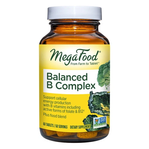 Balanced B Complex 60 Tabs By MegaFood - Image 1 of 1