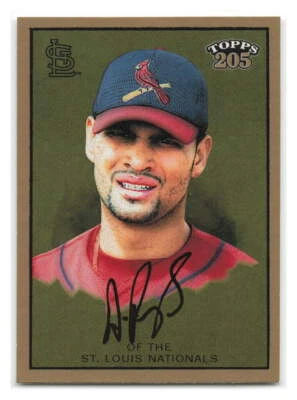 Albert Pujols 2003 Topps 205 Clear Logo #3-CARDINALS - Image 1 of 2