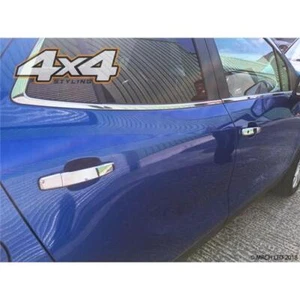 Auto Kleeblatt Chrom Türgriff Abdeckung Blende für Vauxhall Opel Mokka 2012 - 2019 - Bild 1 von 8