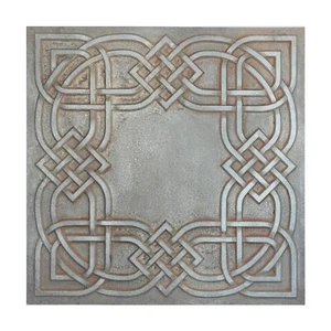 Decorative Ceiling Tiles for Club PVC 3D Wall Panels PL61 Weathered iron 10Pcs - Picture 1 of 23