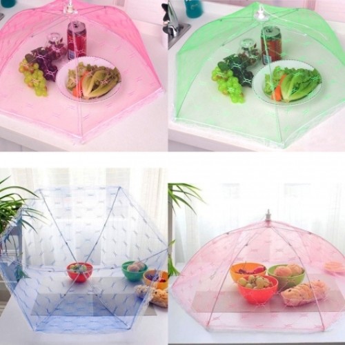 Coprivivande In Rete 6 Pezzi - Cupole Protettive 14 Pollici, Pieghevoli, Per Picnic E Barbecue - Foto 5