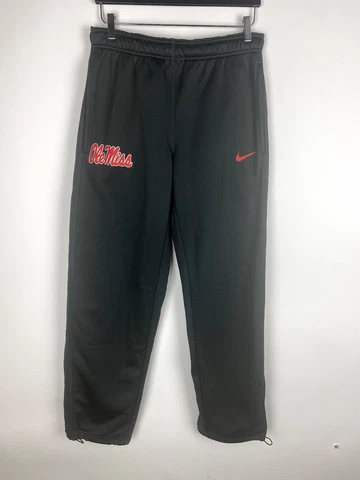 Nike Ole Miss Rebels Therma Fit Stay Warm Gray Sweat Pants Men's Small Jogger M Cover