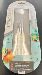 Silver Brush Limited Ultra Mini Watercolor Art Brushes Tight Spot Set, 3ct - Picture 1 of 2