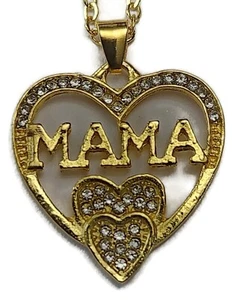 MAMA IN GOLD Bettelkette Anhänger Goldschmuck - Bild 1 von 3