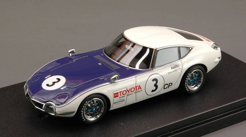 Modellino auto scala 1:43 Hpi Racing TOYOTA 2000GT N.3 modellismo statico col... - Immagine 1 di 1
