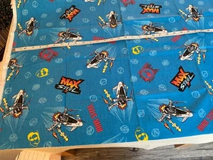 Fabric Remnant MAX STEEL Fighter Jets 21” x 67” - Picture 1 of 6
