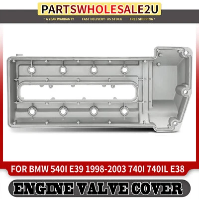 Cubierta de válvula de motor izquierda nueva para BMW 540i 1998-2003 740i 740iL 1998-2001 V8 4,4 L Foto 1 de 4