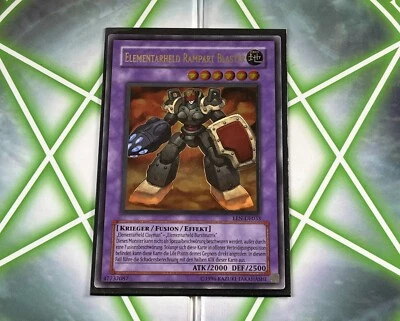 Yu-Gi-Oh! Elementarheld Rampart Blaster EEN-DE033 Ultimate Rare Deutsch NM - Bild 1 von 2