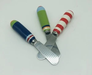 Weihnachtsspreizer Käsebutter 3er Set Edelstahl Urlaubsmesser A1 - Bild 1 von 5