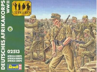 World War II Africa Corps revell 1/72 - Immagine 1 di 2