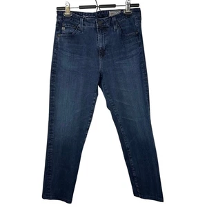 Jeans donna AG Contour360 misto cotone prima gamba sigaretta alla caviglia 28R - Foto 1 di 11