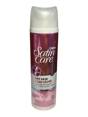 Gel de afeitar para piel seca Gillette Satin Care para mujer con manteca de karité, 7 oz Foto 1 de 4