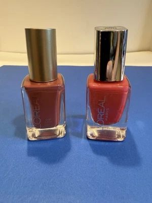 Nuevo esmalte de uñas L’Oréal #211 Sangria Splash #690 Amazons Flare elige tu color Foto 1 de 3
