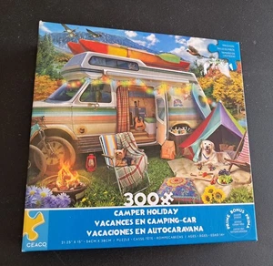 Camper Holiday - seltenes 300-teiliges Puzzle von Ceaco vollständig mit Poster  - Bild 1 von 4