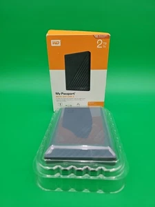 WD 2TB My Passport USB C Portable External Hard Drive WDBWML0020BGY-WESN Grey - Picture 1 of 7
