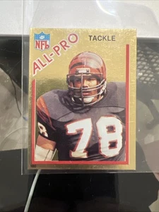 Adesivo Anthony Munoz 1982 Topps All-Pro Gold #160 quasi nuovo Hof Cincinnati Bengals - Foto 1 di 6