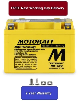 Battery (Motobatt) for 2006 Daelim VS 125 Evolution - Image 1 of 4