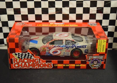 1998 Racing Champions Mark Martin #6 Valvoline SynPower 1:24 Scale Ford - Image 1 of 4