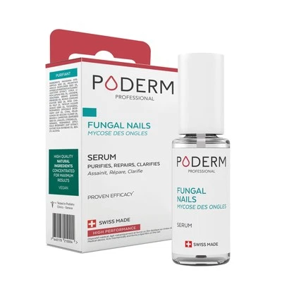PODERM Fungal Nail Treatment for Toenail Fungus, Swiss Made, Easy & Quick