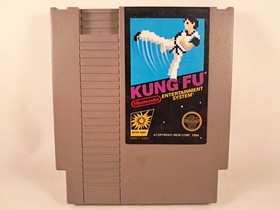 Kung Fu (Nintendo Entertainment System, 1985) NES Authentic Cartridge and Sleeve