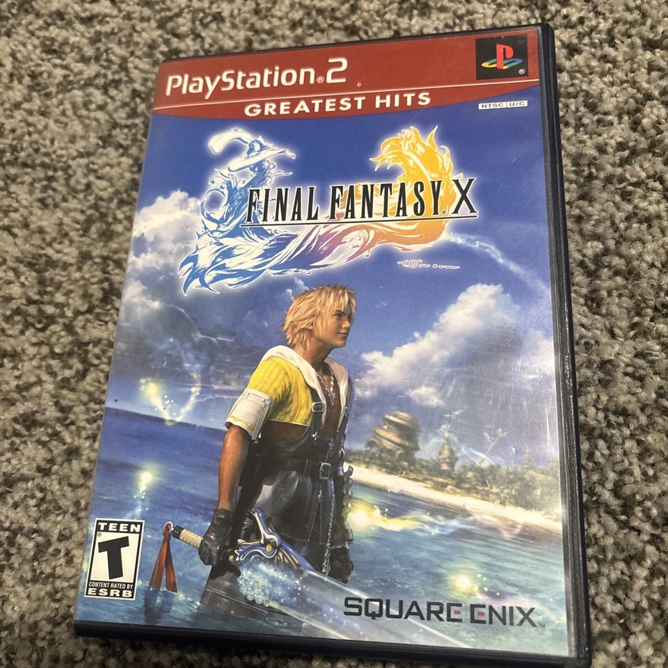 Final Fantasy X - PS2 Sony PlayStation 2 Greatest Hits - Image 1 of 2