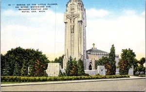SCHREIN DER KLEINEN BLUME Michigan Mi Postkarte - Bild 1 von 2